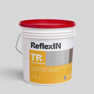 Vernice isolante termica applicata su una parete per migliorare l’efficienza energetica e ridurre la dispersione termica.